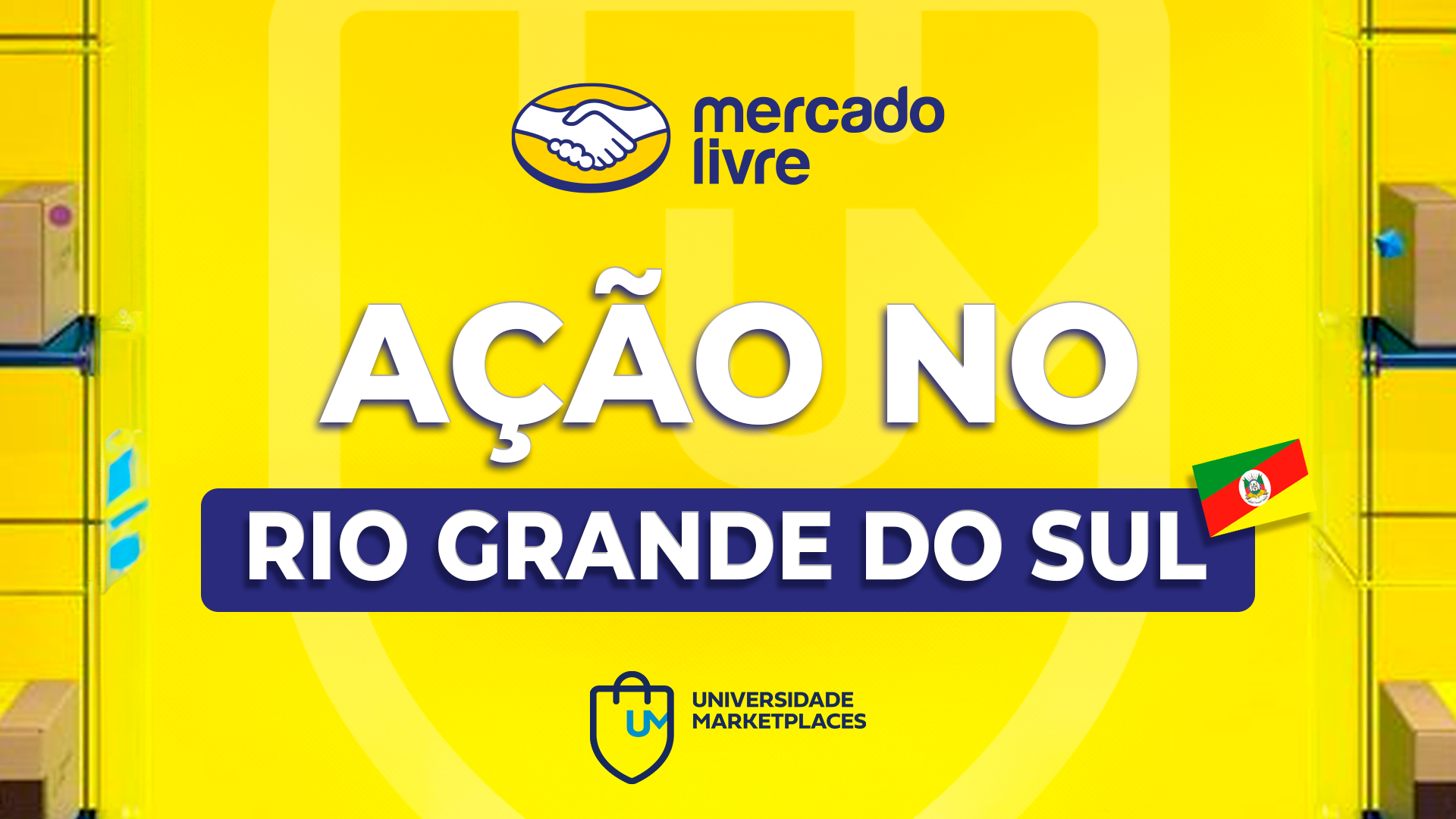 Ação no Rio Grande do sul: mercado livre anuncia medidas