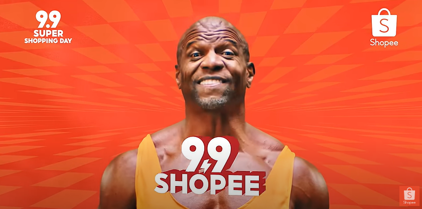 Terry Crews Estrela Novo Comercial da Shopee para Campanha 9.9 Super Shopping Day