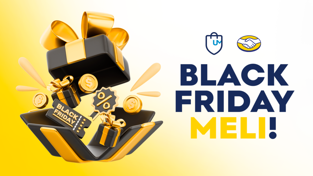 Mercado Livre lança campanha de Black Friday com prêmio de R$ 1 milhão para vendedores.