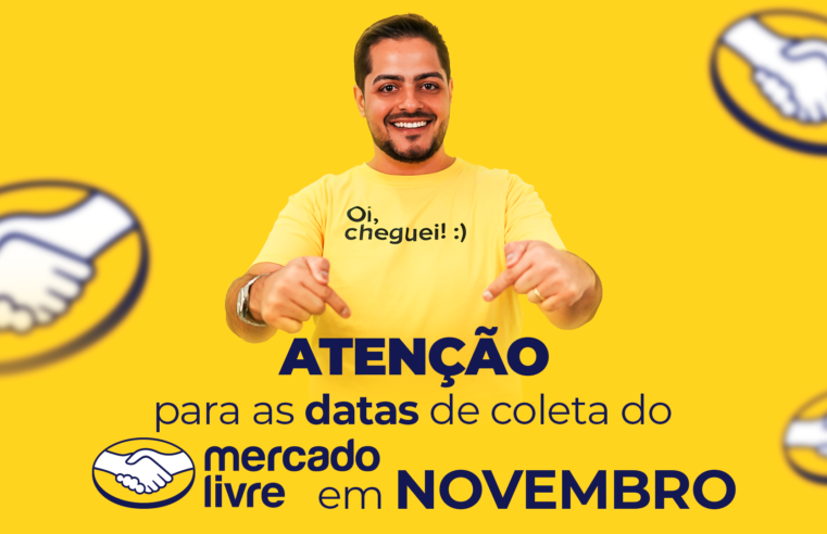 Coletas do Mercado Livre em Novembro